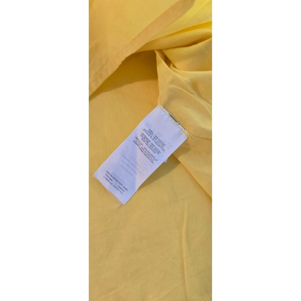 Crewcuts Dress kids Size 10 Color Yellow with Floral Embroidered‎ Style